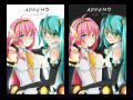 One step Layered - Megurine Luka x Hatsune Miku ...