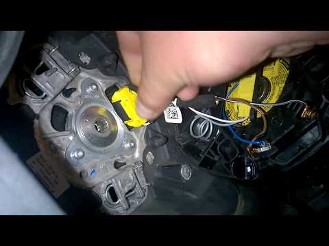 Как снять AIRBAG фольц. Т5 GP