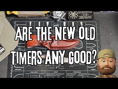 Old Timer Sharpfinger fixed blade knife.