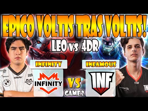 INFAMOUS VS INFINITY BO3[GAME 2]LEOSTYLE, KIRI VS 4DR, MINI - DPC SA 2023 TOUR 3:DIVISION 1 - DOTA 2