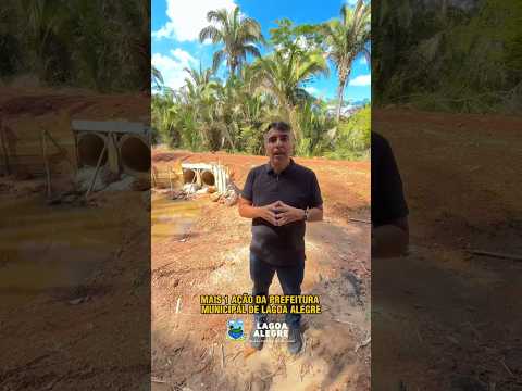 💧🚧Acompanhando o serviço de drenagem em Lagoa Alegre! #shortvideo #shorts #piaui #brasil