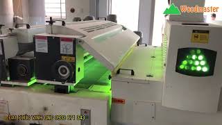 Vận hành thực tế Dây Chuyền Cán Lót Sơn UV 3 bước