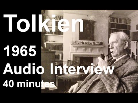 JRR Tolkien - 1965 AUDIO interview by BBC Gueroult - SUBTITLES