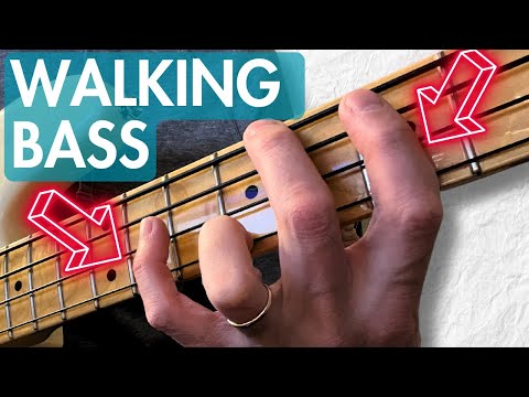 Walking Bass For Beginners | Electric Bass Edition!