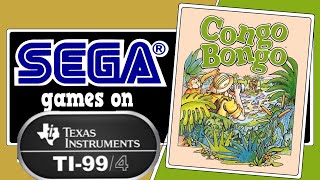 Sega Games on your Ti-99/4a