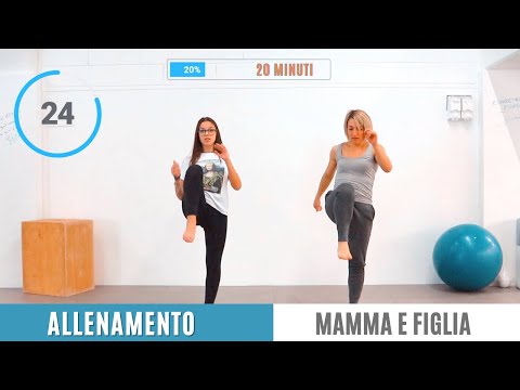 WORKOUT MAMMA e FIGLIA / Allenamento Calisthenics facile da fare a casa