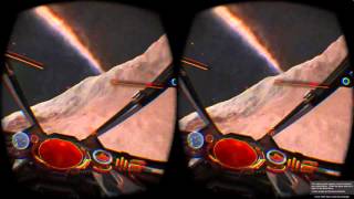 Orange Moon Trench Run VR - Elite Dangerous: Horizons Exploration Gameplay Oculus dk2