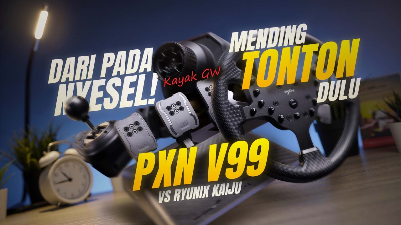 Dari Pada Nyesel Mending Nonton Dulu Review PXN V99 Steering Wheels