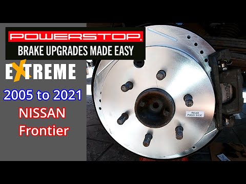 2005 - 2021 Nissan Frontier Front and Rear Brake Replacement.