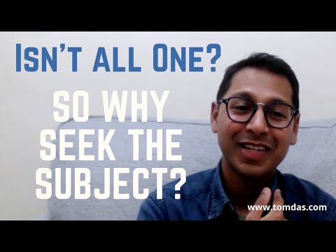 Isn't all One? So why seek the Subject? Sri Ramana Maharshi | Non-duality