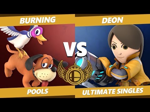 UKIE SSBU Circuit - DAT | Burning (Duck Hunt) Vs. Deon (Mii Gunner) Smash Ultimate Tournament Pools