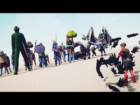 DARK PEASANT vs ALL GIANTS TABS | Totally Accurate Battle Simulator