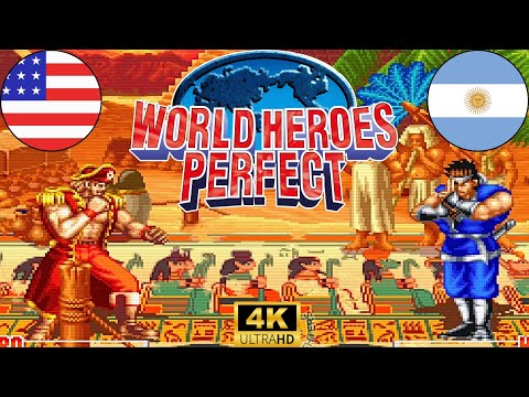 World Heroes Perfect ▰ (C Kidd) Vs (Hanzou) ▰ High Level Matches - 4K ▰ HDR