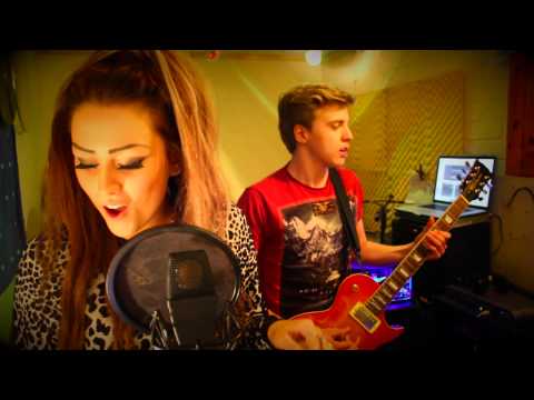 Bon Jovi - Livin' On a Prayer Cover - by 15 year old Poppy LittleJohn and James Bell