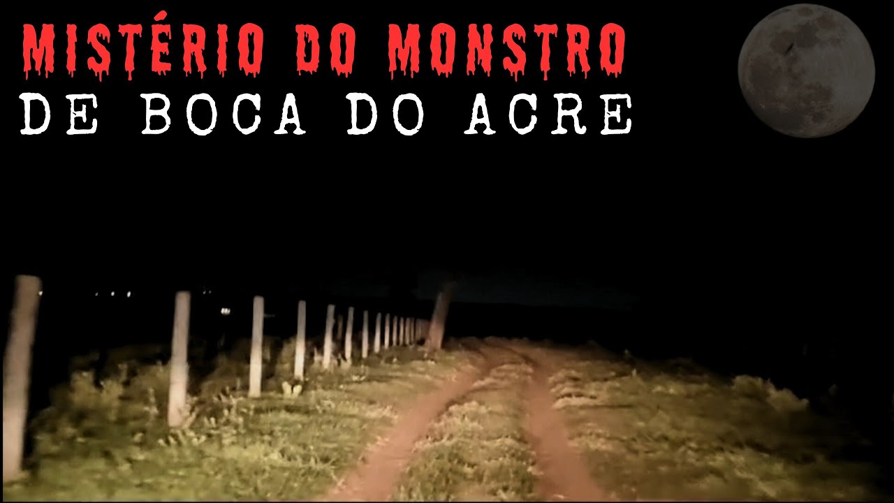 O MISTÉRIO DO MONSTRO DE BOCA DO ACRE.