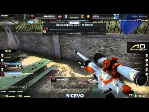 Nexus eSports vs Quetzal Game 2 (CEVO-M CS:GO Season 8) - Dust & LATORR