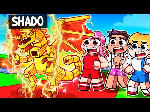 I'm pretending to be "Dragon Cannelloni" on Steal a Brainrot Roblox!