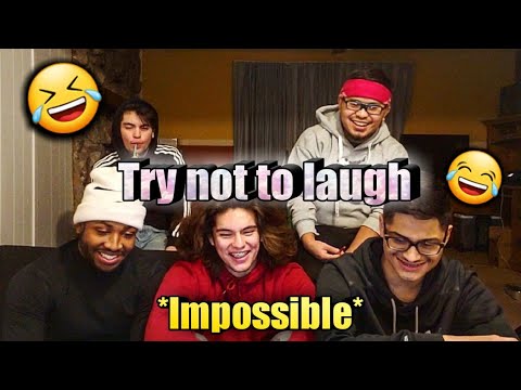 Try Not To Laugh Challenge *IMPOSSIBLE* - Reaction Video