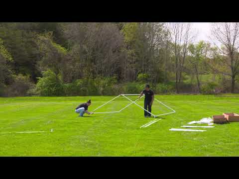 How to: Assembling a ShelterLogic® MaxAP™ Gazebo Canopy (timelapse)