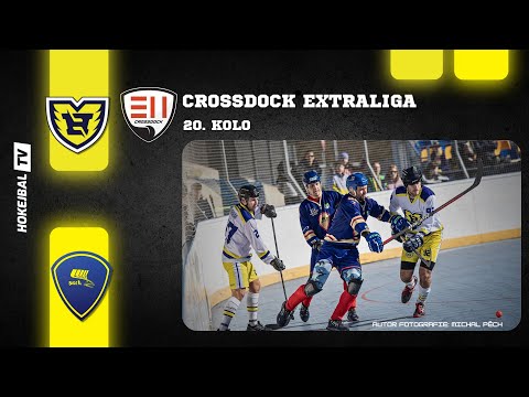 Highlights 20. kola CROSSDOCK Extraligy hokejbalu | HC Kert Park Praha vs. HBC Hostivař