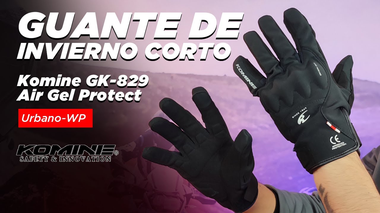 Komine Guante Invierno - GK 829 Air Gel Protect