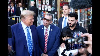 President Donald J. Trump Visits New York City Bodega Victimized By Soros-Funded D.A. Alvin Bragg