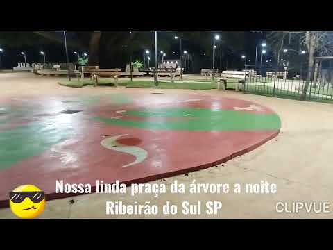 NOSSA LINDA PRAÇA DA ÁRVORE 🌳 AQUI EM RIBEIRÃO DO SUL SP UM CARTÃO POSTAL DA NOSSA CIDADE 🙏