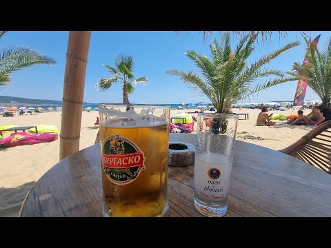 Urlaub fetzt - Kaltgetränke an der "Ponte" Bar & Dinner - Nessebar - Sonnenstrand -  Слънчев бряг