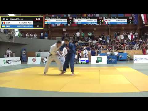 Judo.MD 2019 * PELIVAN , MDA - KHLOPETSKYI , UKR * 1/16  Junior European Judo Cup Paks, HUN