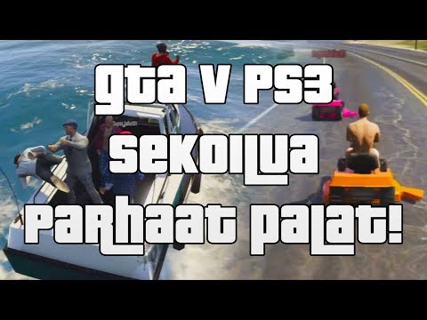 PELIN PAHIMMAT HAJOAMISET! - GTA V PS3 Sekoilua