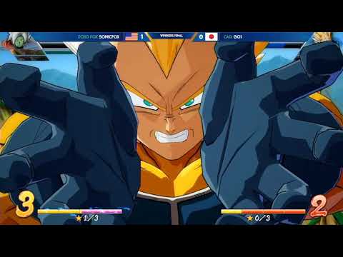 DBFZ EVO 2018 Winners Bracket Finals - SonicFox Vs GO1