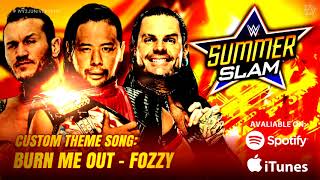 WWE Summerslam 2018 Custom Theme Song - &quot;Burn Me Out&quot; by Fozzy + DL