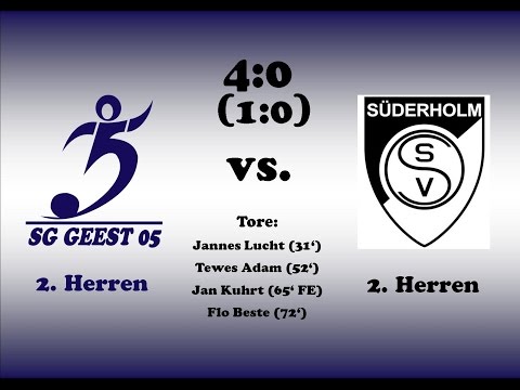 Highlights SG Geest 05 II vs. Süderholmer SV II - 28.02.2016
