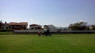 preview picture of video 'Mi-24 and Mi-8 take off - Gevgelija 06.05.2011'