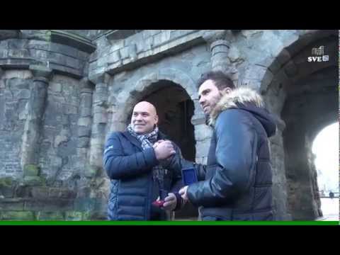 SVE TV: Christian Telch bekommt die Medaille "Tor des Monats Oktober 2015" überreicht