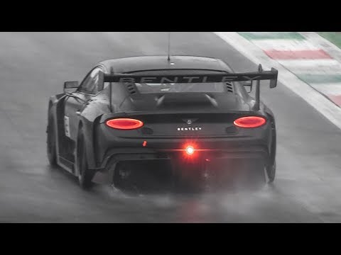 2018 Bentley Continental GT3 Brutal Sound, Accelerations & Fly Bys!