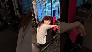 (@nasuchan__0412) ジム トレーニング動画　#shorts