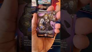 Another round of Alpha Clash #alphaclash #alphaclashtcg #indietcg #tradingcardgame #boosterpack #tcg