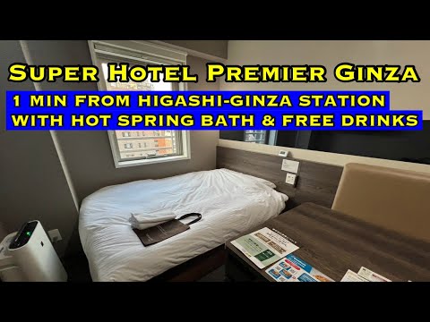 Super Hotel Premier Ginza | 1 Min from Higashi-Ginza Station | 4 Mins from Ginza | Tokyo, Japan
