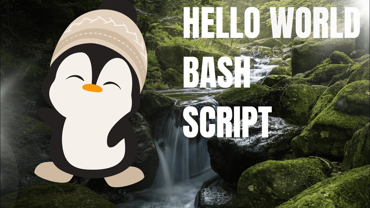 Our first Hello World bash script in Linux