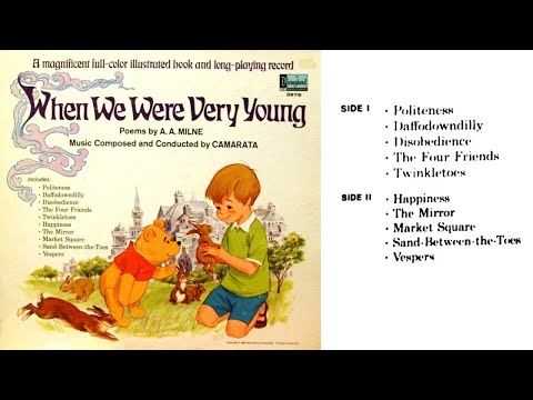 When We Were Very Young (1968) by Disneyland Records