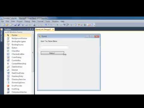 Visual Basic 2010 for Beginners - Tutorial 2: Variables Part 1
