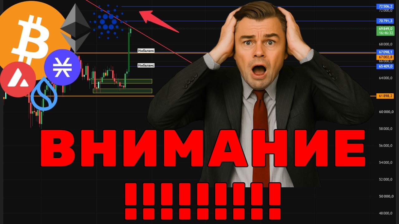 ВНИМАЕНИЕ!!! БИТОКИН И АЛЬТКОИНЫ! Неужели разворот???!!