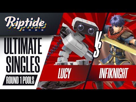 Lucy vs Infiknight - Ultimate Singles R1 Pools - Riptide 2022 | R.O.B vs Ike