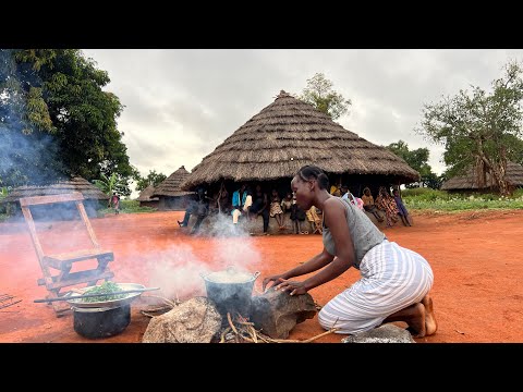 Cooking Congolese Delicacy At the Uganda and Congo Border π¨π©
