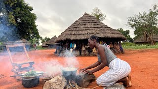 Cooking Congolese Delicacy At the Uganda and Congo Border 🇨🇩