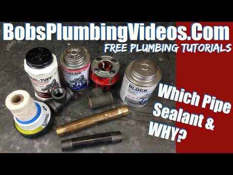 Pipe Thread Sealant / Which Pipe Sealant & Why!