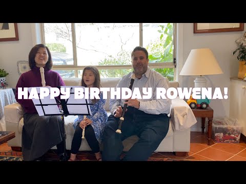 Happy Birthday 2020 Rowena!
