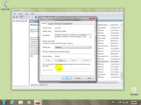 How to Completely Disable Windows Update (Windows 7) Video