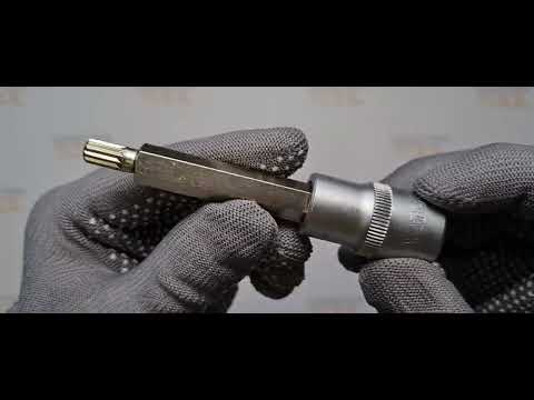 Головка торцевая Spline M8, 1/2", длина 100 мм YATO (YT-04352)